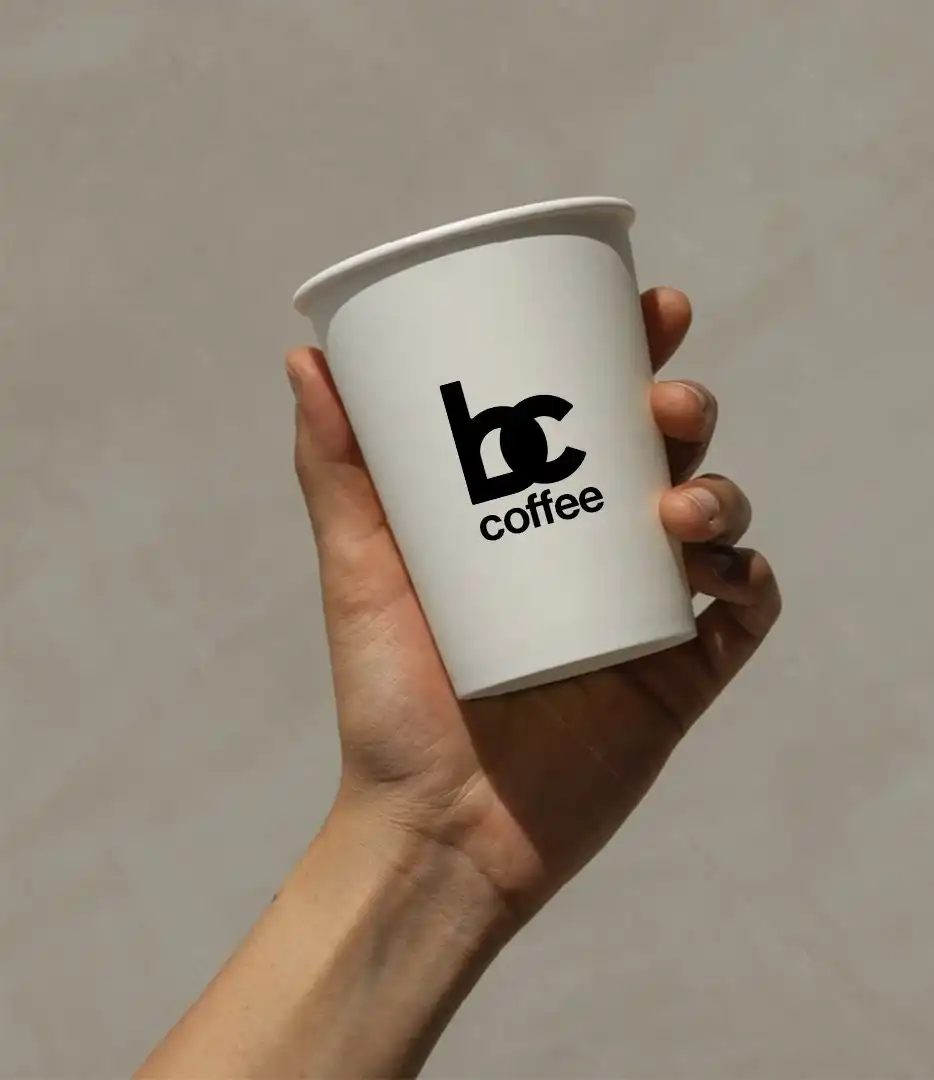 Believer Church branded coffee cup